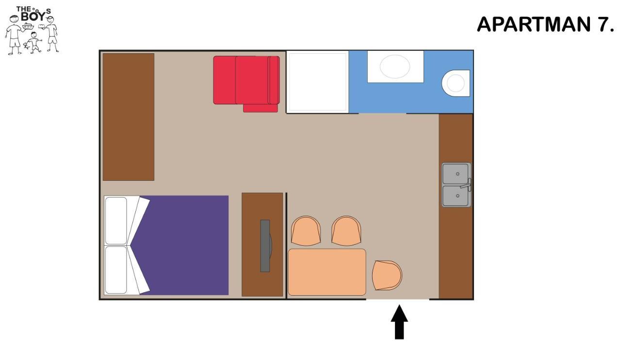The Boys Apartman Шиофок Экстерьер фото